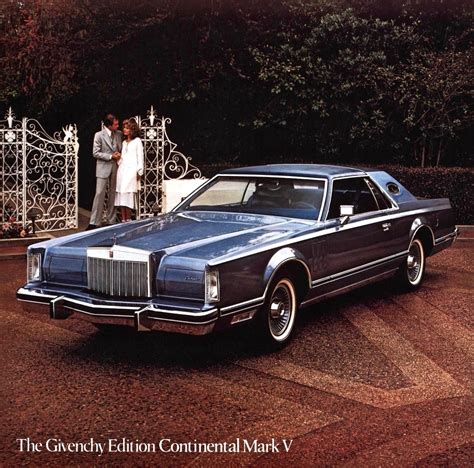 86 lincoln continental givenchy|1979 mark v pictures.